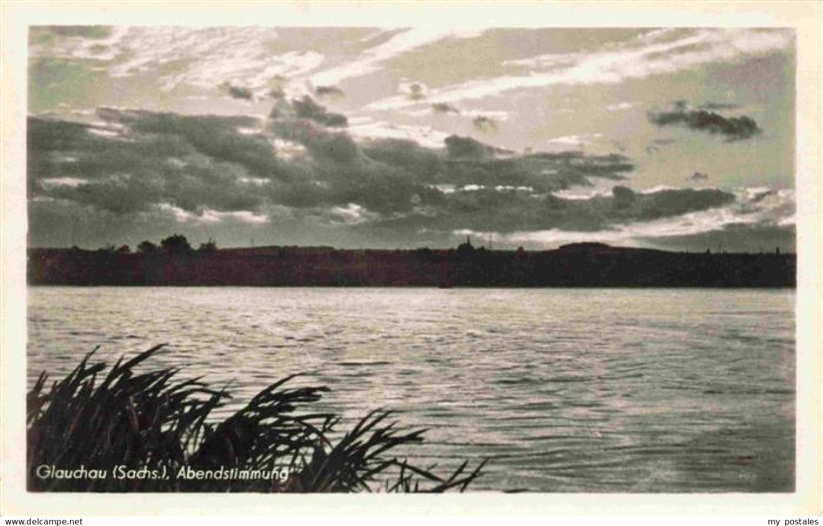 Glauchau Abendstimmung am See