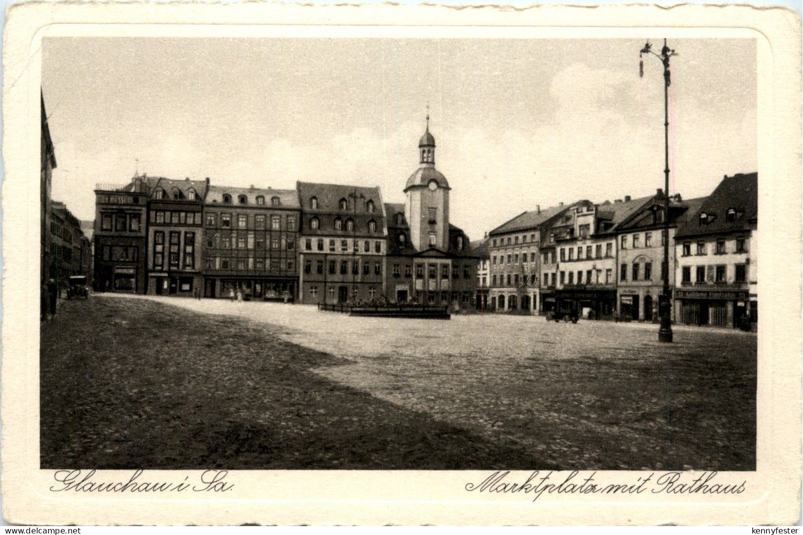Glauchau - Marktplatz
