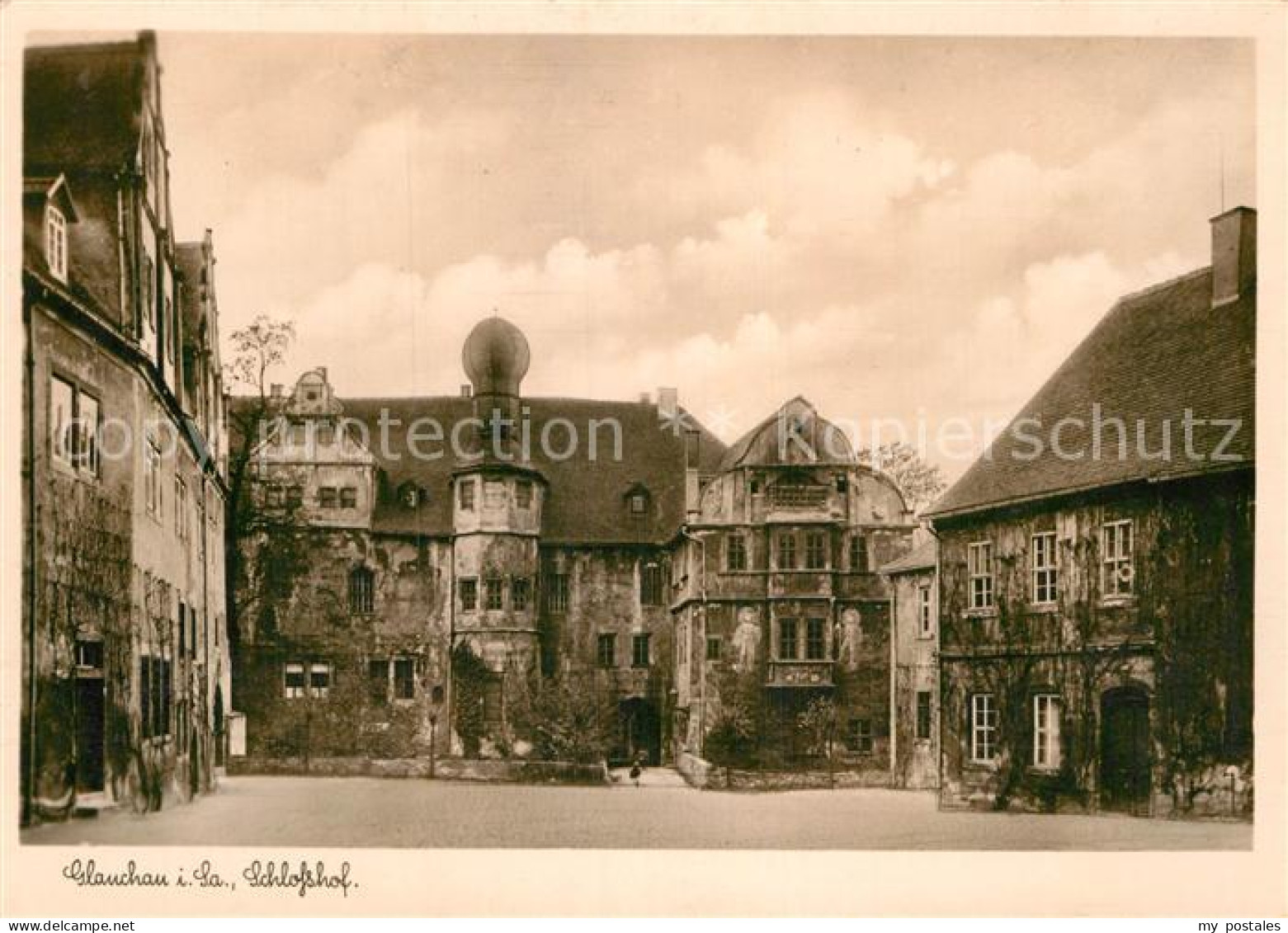 Glauchau Schlosshof