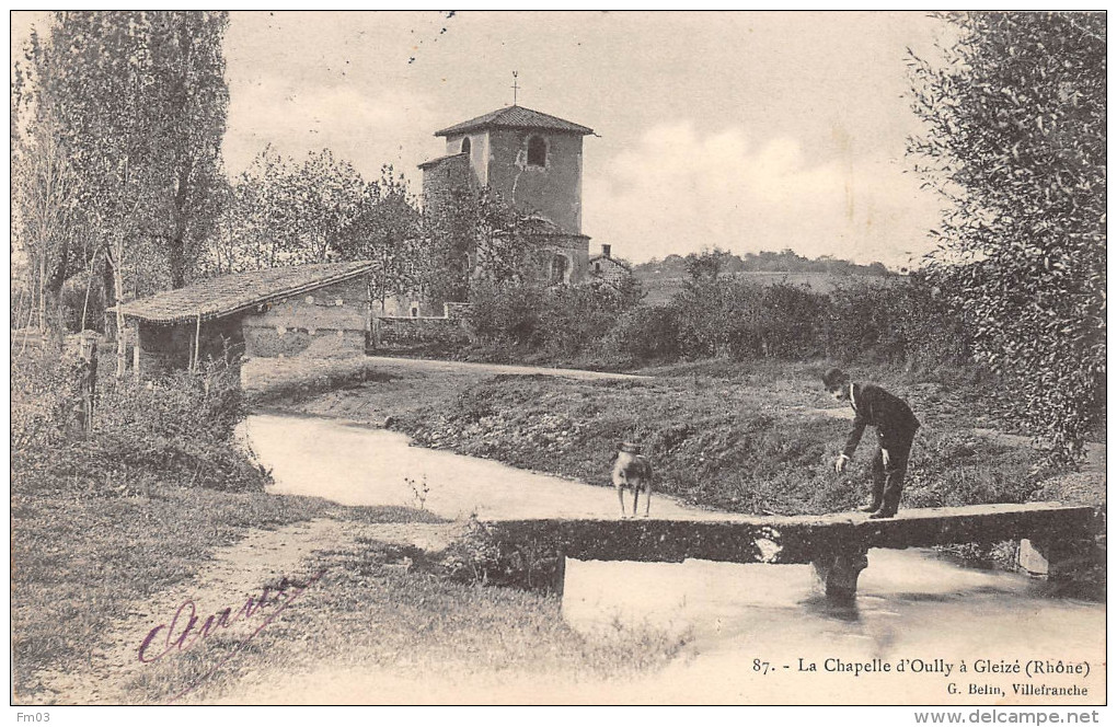 Gleizé chapelle lavoir ? Belin 87 canton Villefranche