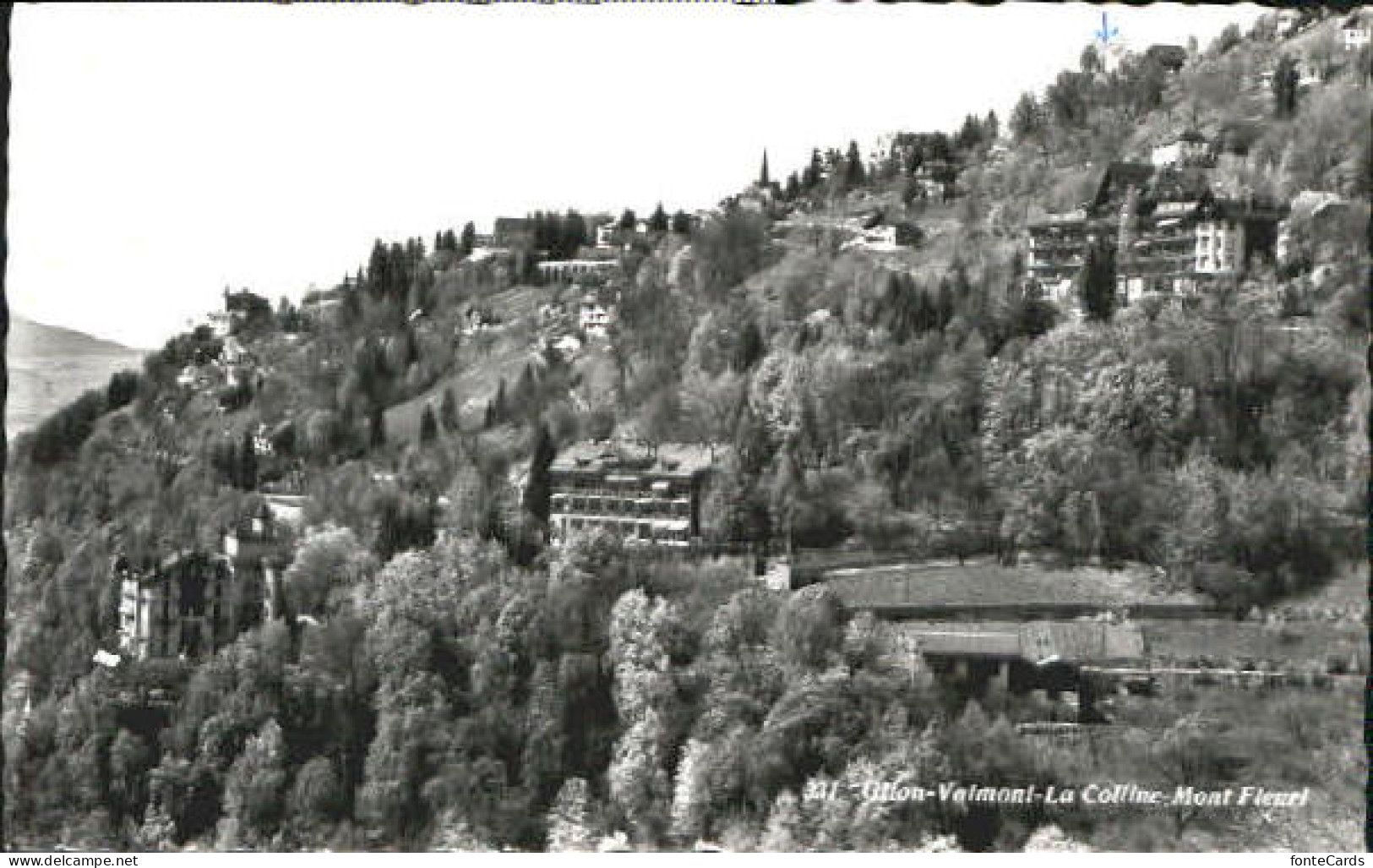 Glion Valmont La Colline Mont Fleuri x 1959