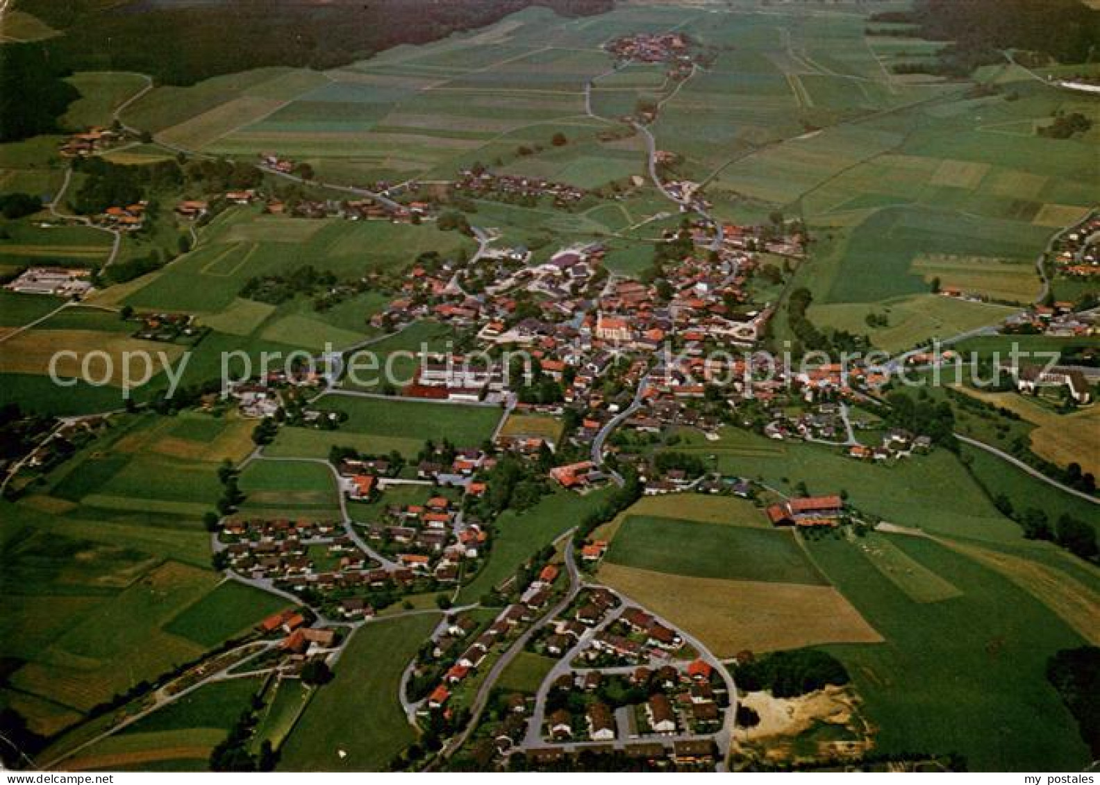 Glonn Ebersberg Fliegeraufnahme