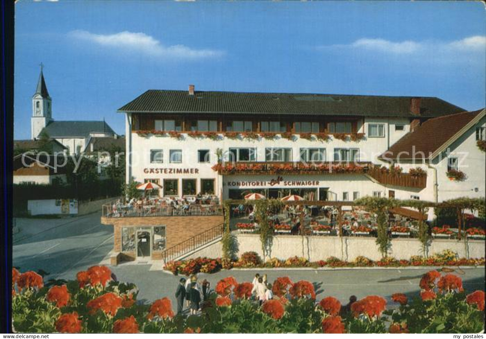 Glonn Ebersberg Gaestehaus Schwaiger Konditorei Cafe Kirche