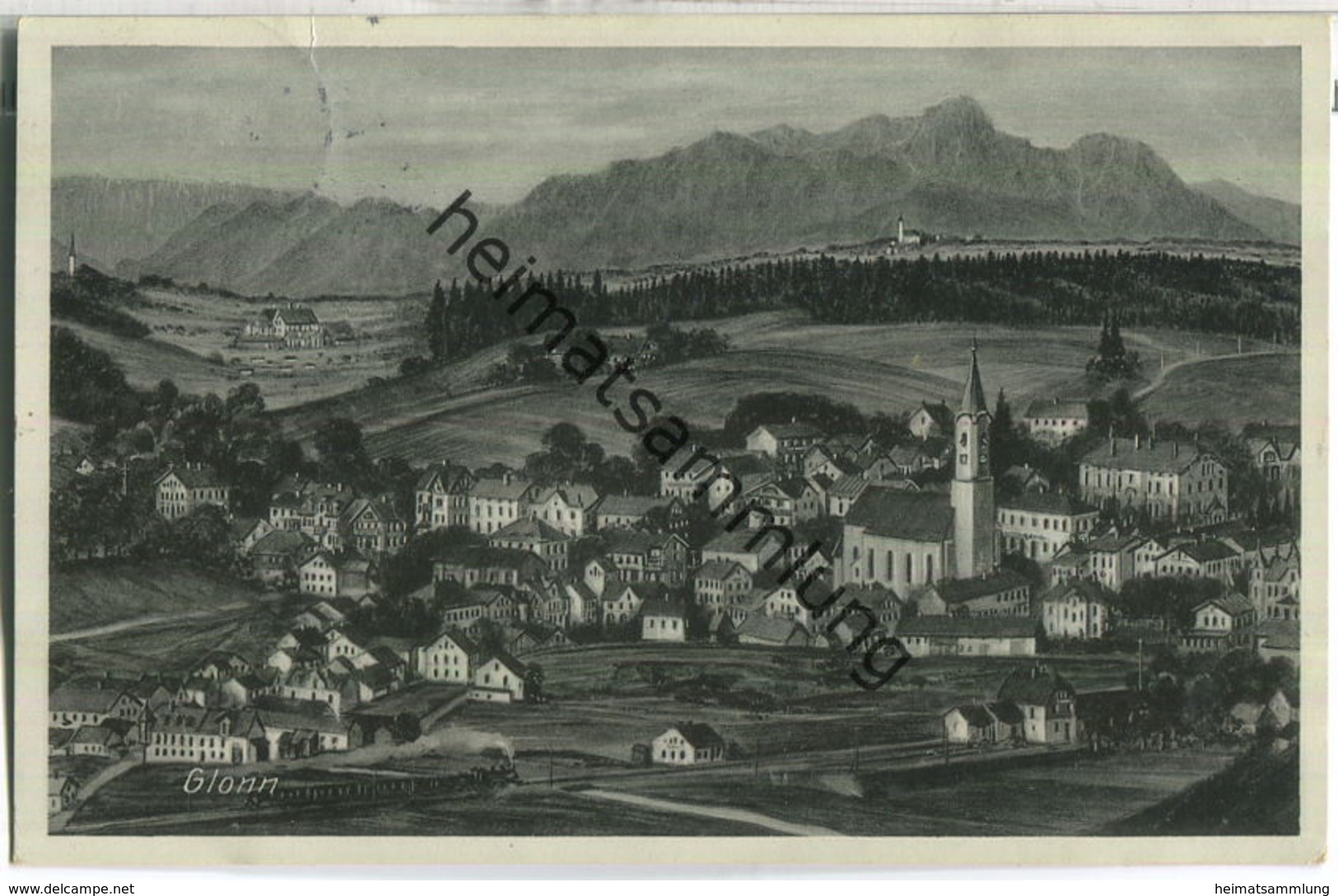 Glonn - Künstlerpostkarte - Verlag Jos. Kaltenbach München