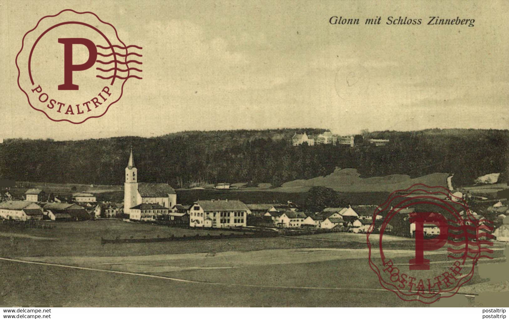 GLONN MIT SCHLOSS ZINNEBERG  ALLEMAGNE GERMANY DEUTSCHLAND