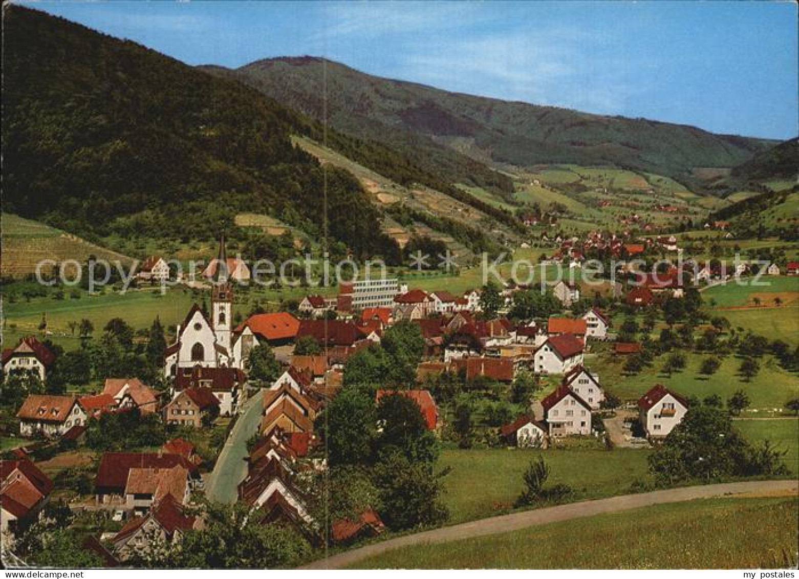 Glottertal Fliegeraufnahme