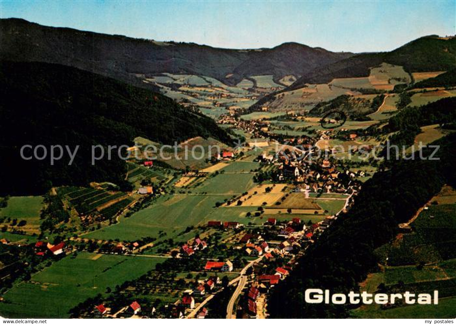 Glottertal Fliegeraufnahme
