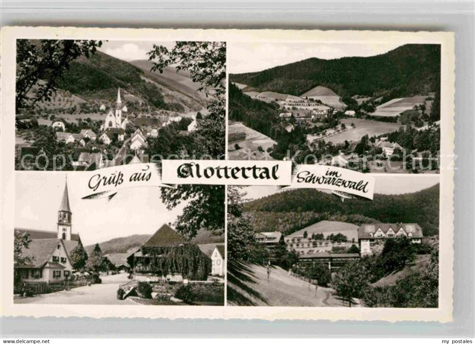 Glottertal Panorama Kirche
