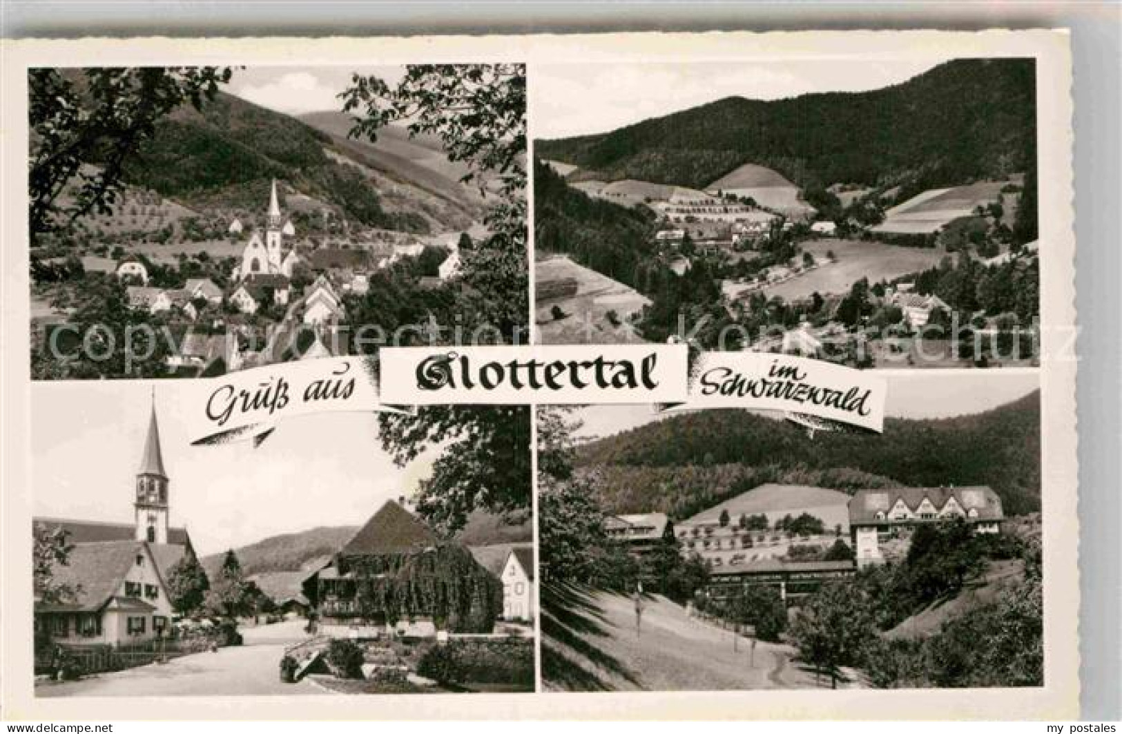 Glottertal Teilansichten Kirche