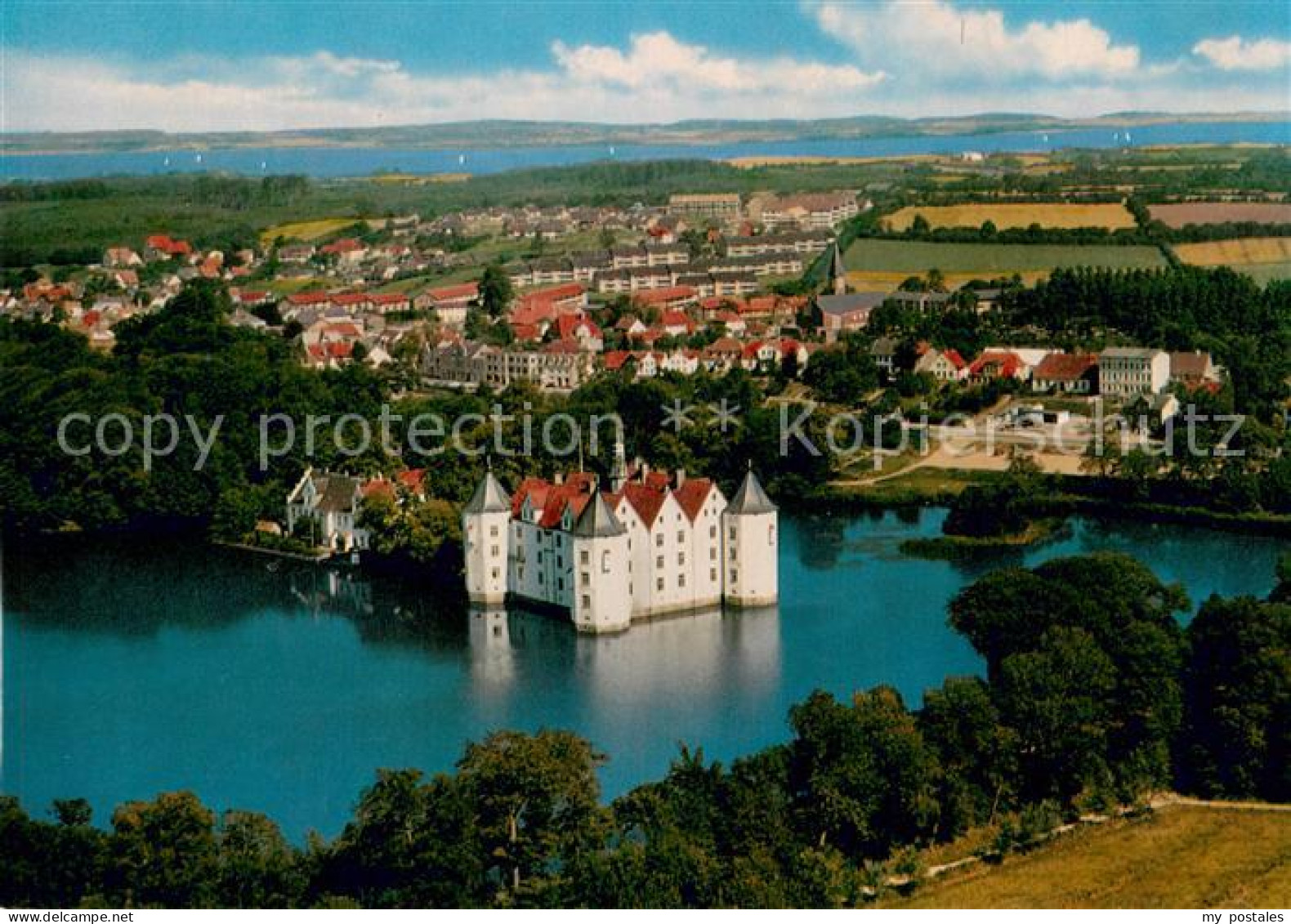 Gluecksburg Ostseebad Fliegeraufnahme