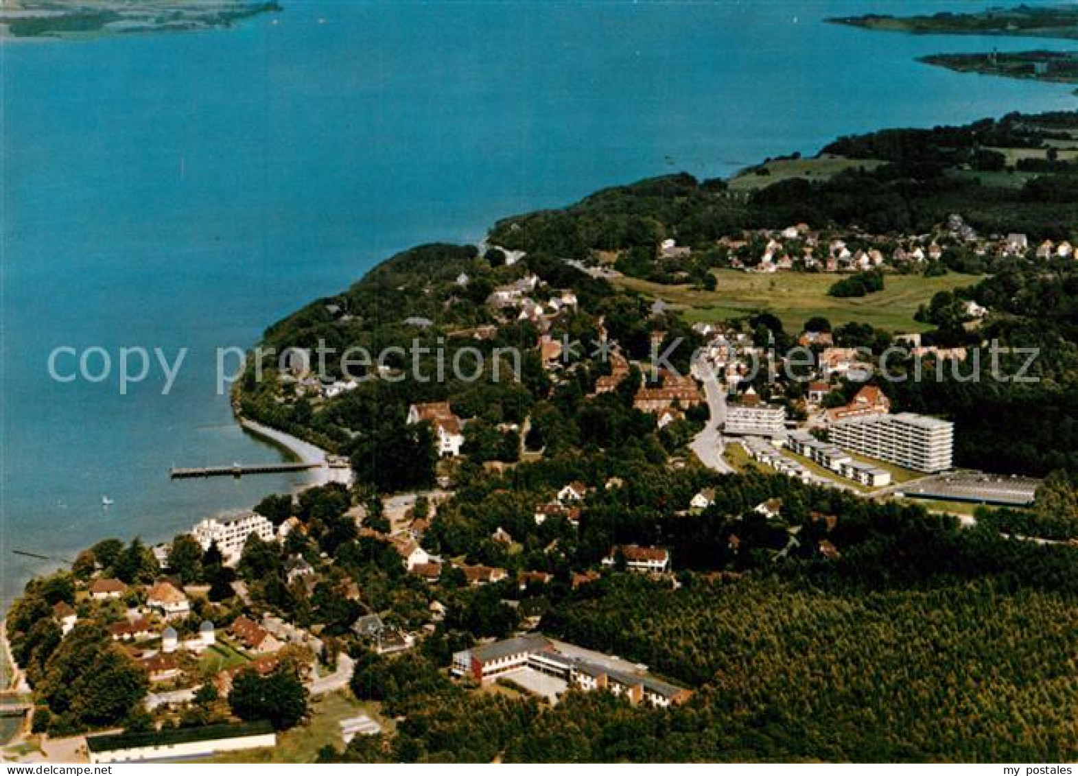 Gluecksburg Ostseebad Fliegeraufnahme