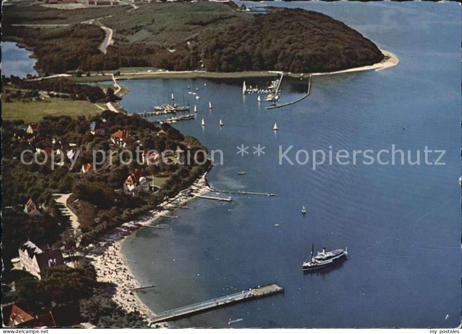 Gluecksburg Ostseebad Fliegeraufnahme