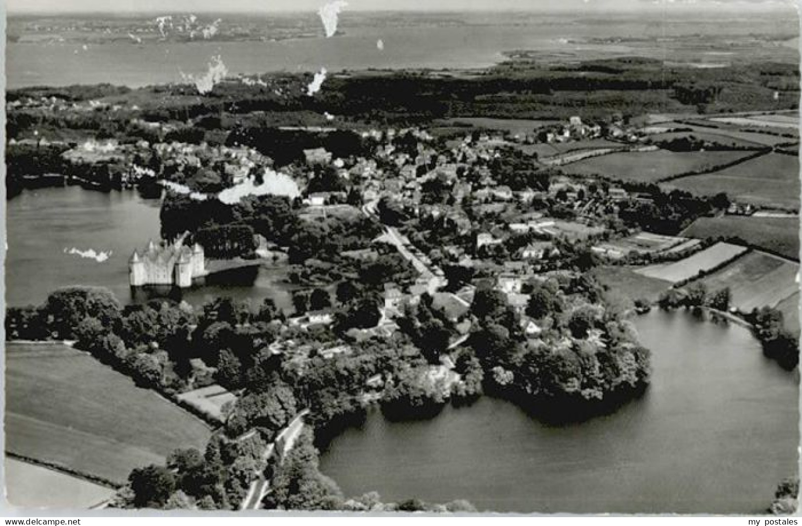 Gluecksburg Ostseebad Gluecksburg Ostsee Fliegeraufnahme