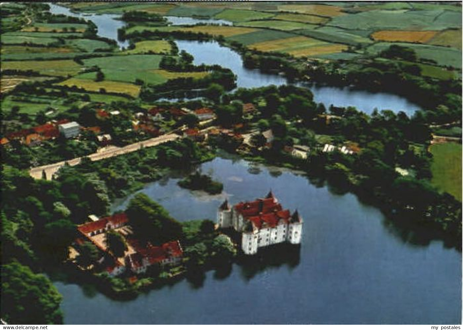 Gluecksburg Ostseebad Gluecksburg Ostsee Fliegeraufnahme