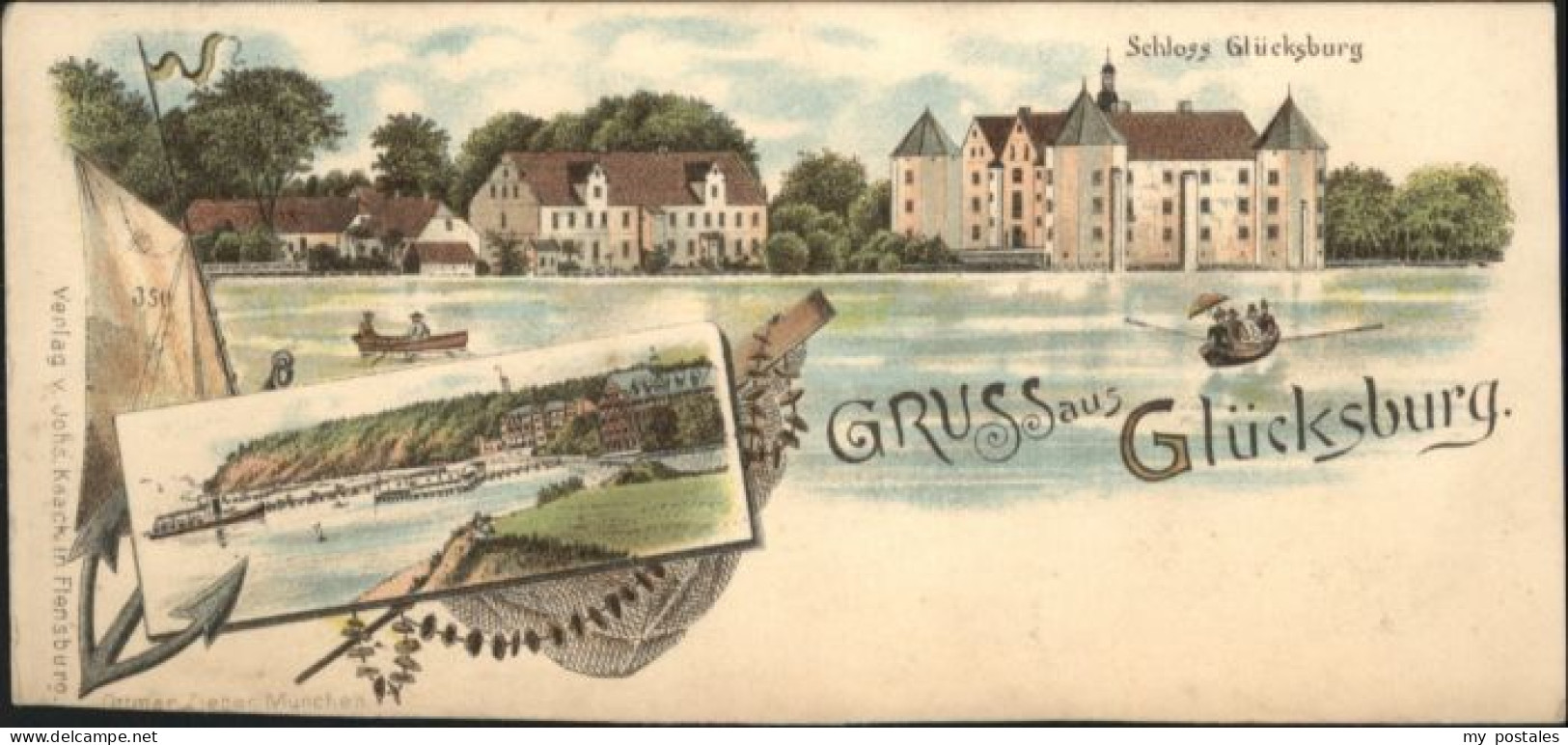 Gluecksburg Ostseebad Gluecksburg Ostsee Schloss