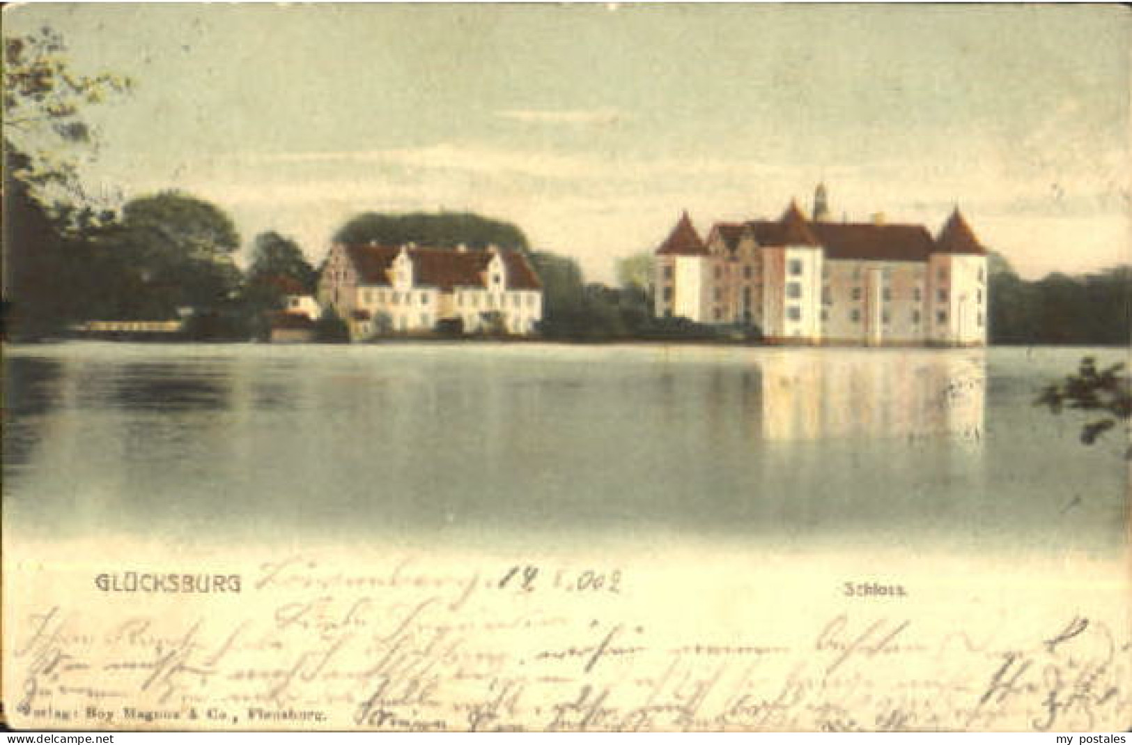 Gluecksburg Ostseebad Gluecksburg Schloss x 1902