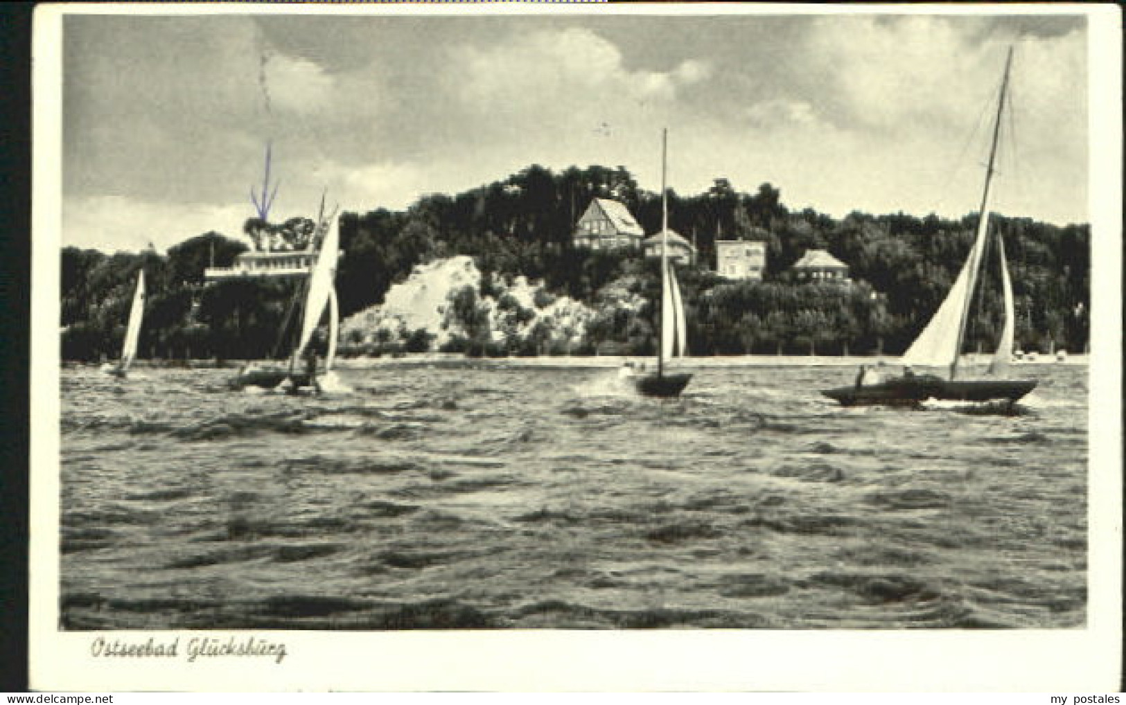 Gluecksburg Ostseebad Gluecksburg  x 1954