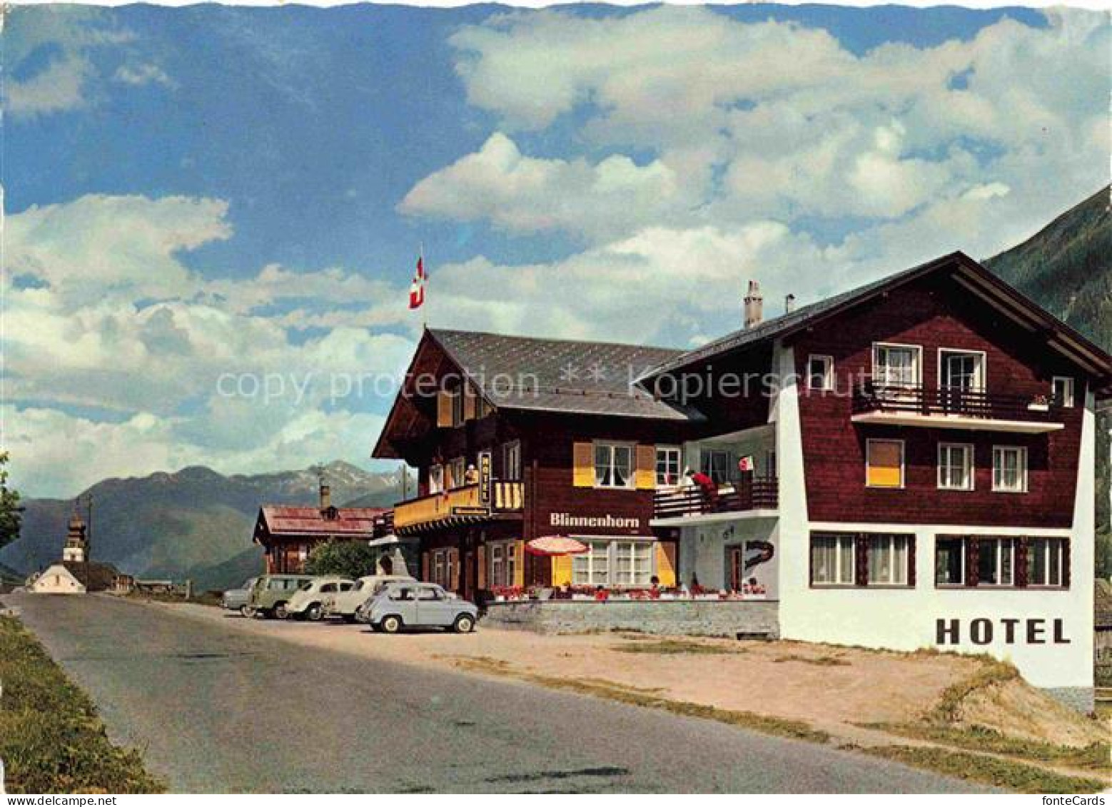 Gluringen Goms VS Hotel Restaurant Blinnenhorn