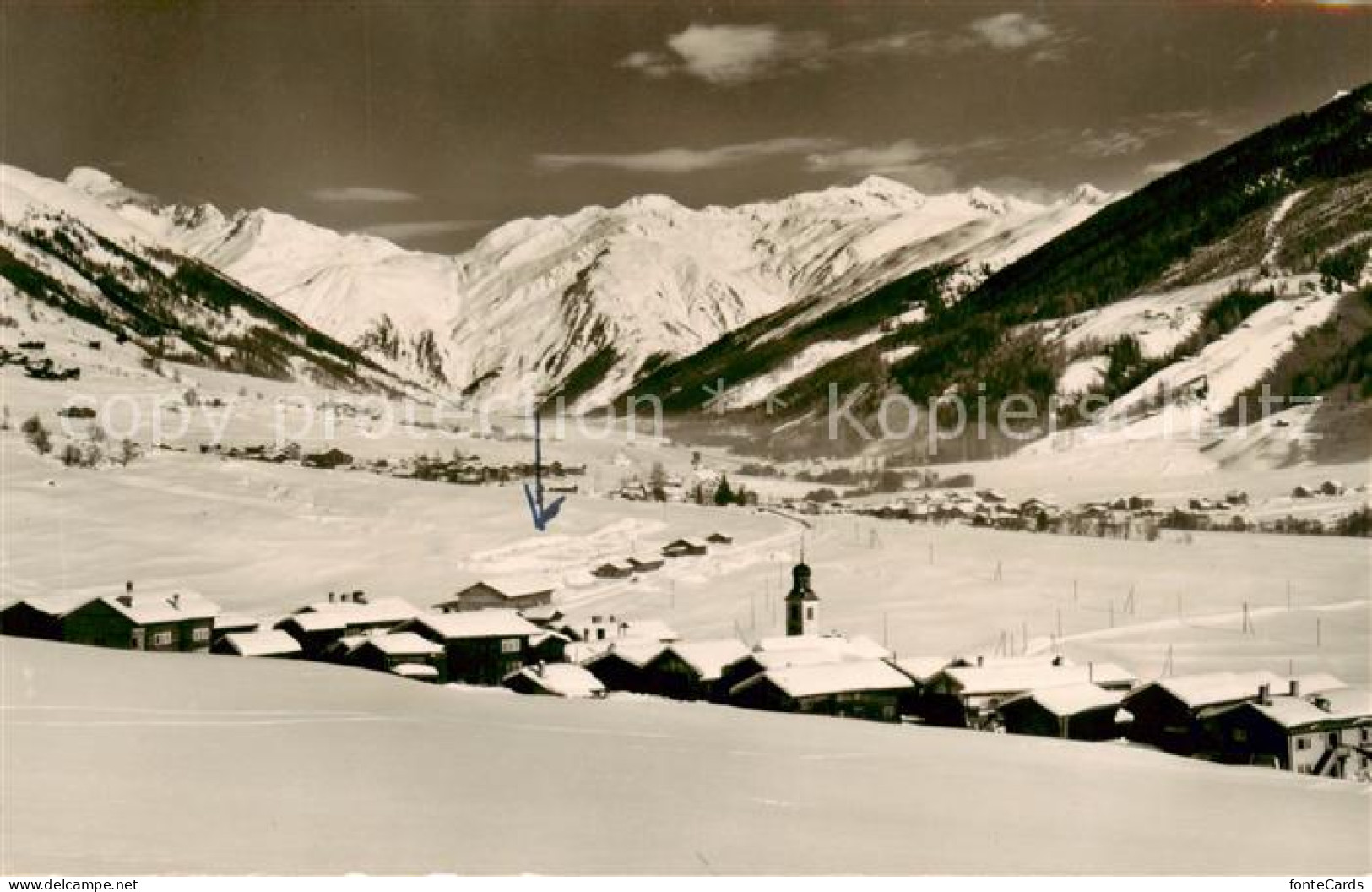 Gluringen Goms VS mit Galenstock Furka Muttenhoerner