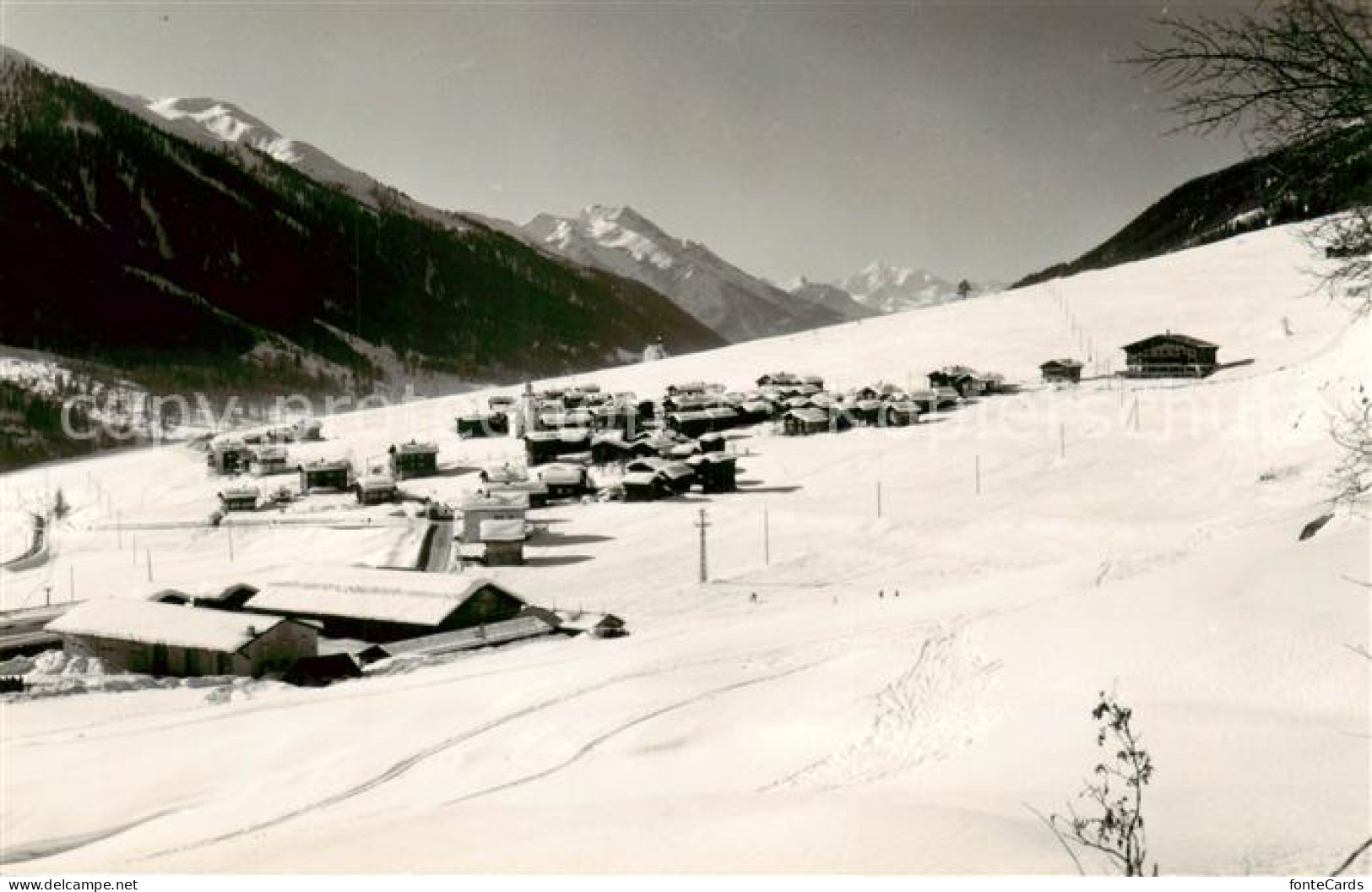 Gluringen Goms VS mit Weisshorn