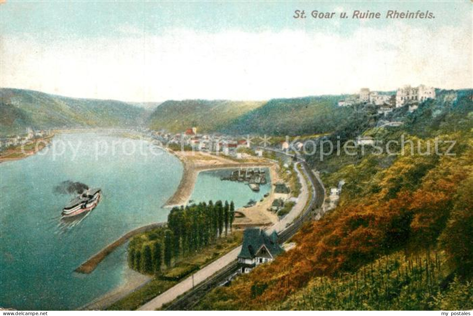 Goar St Ruine Rheinfels