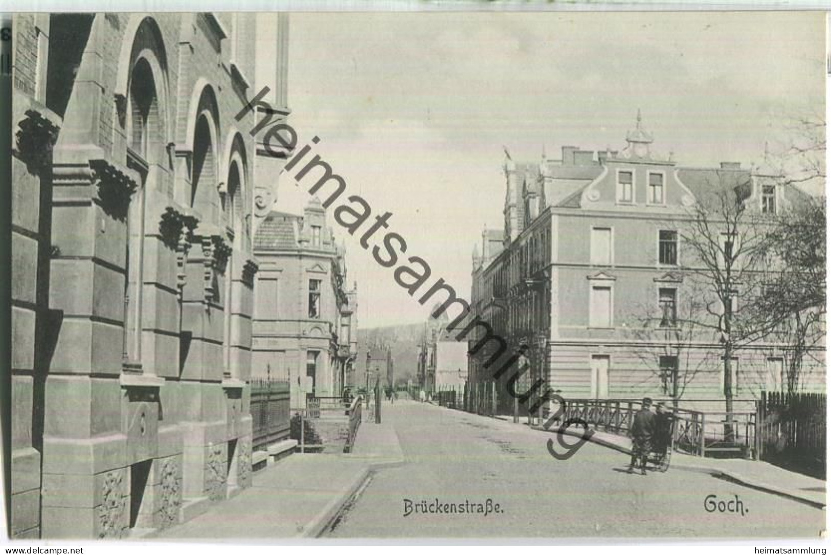 Goch - Brückenstrasse - Verlag Emil Kerwin Goch