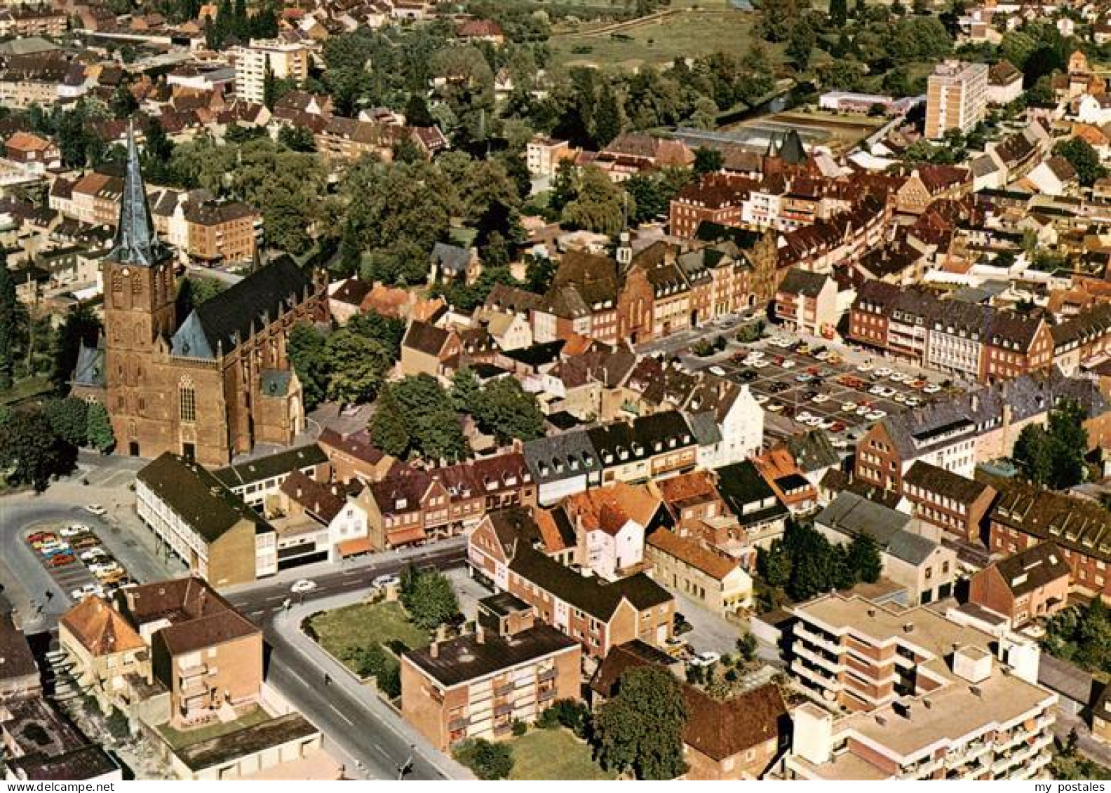 Goch Fliegeraufnahme