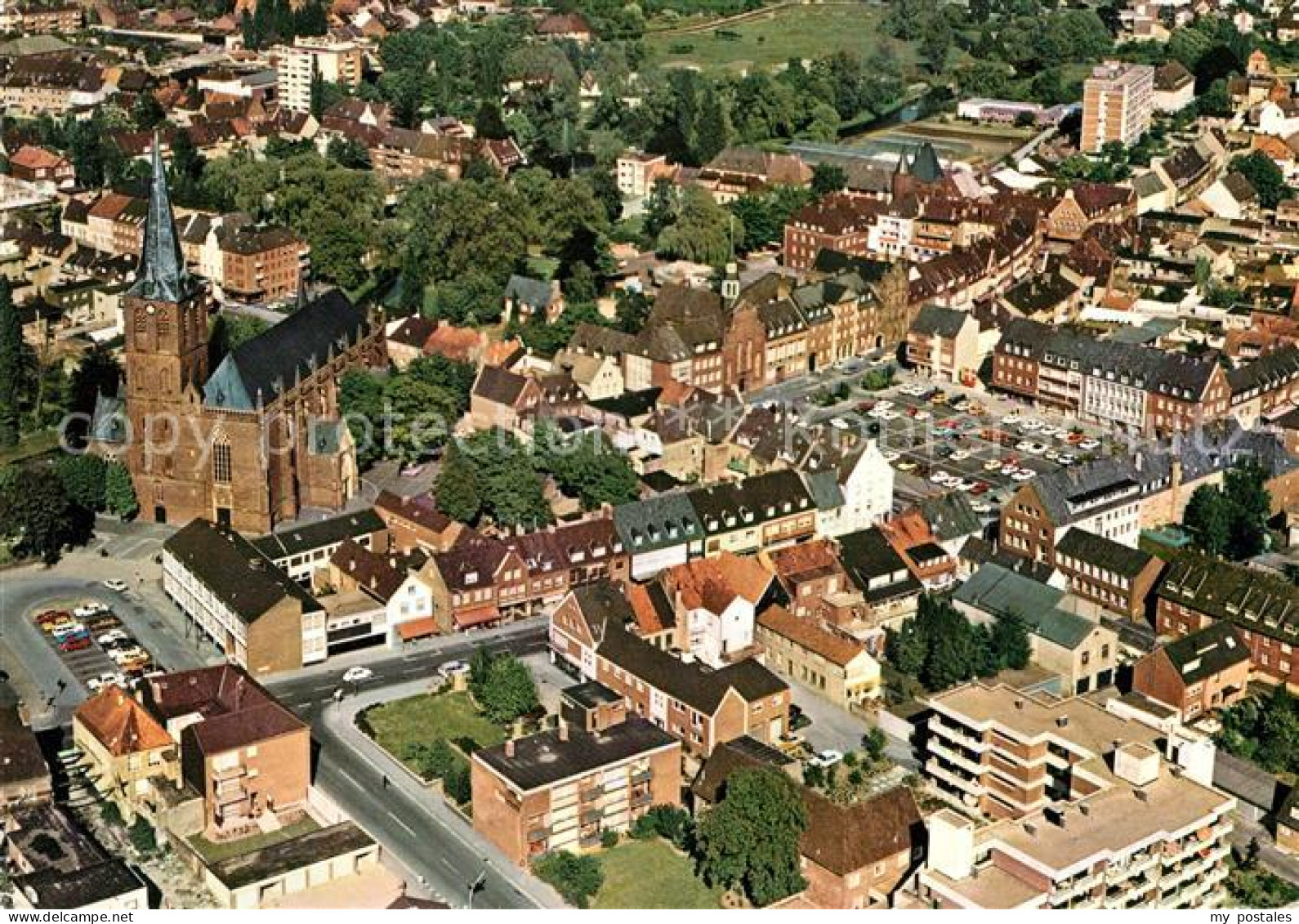 Goch Fliegeraufnahme