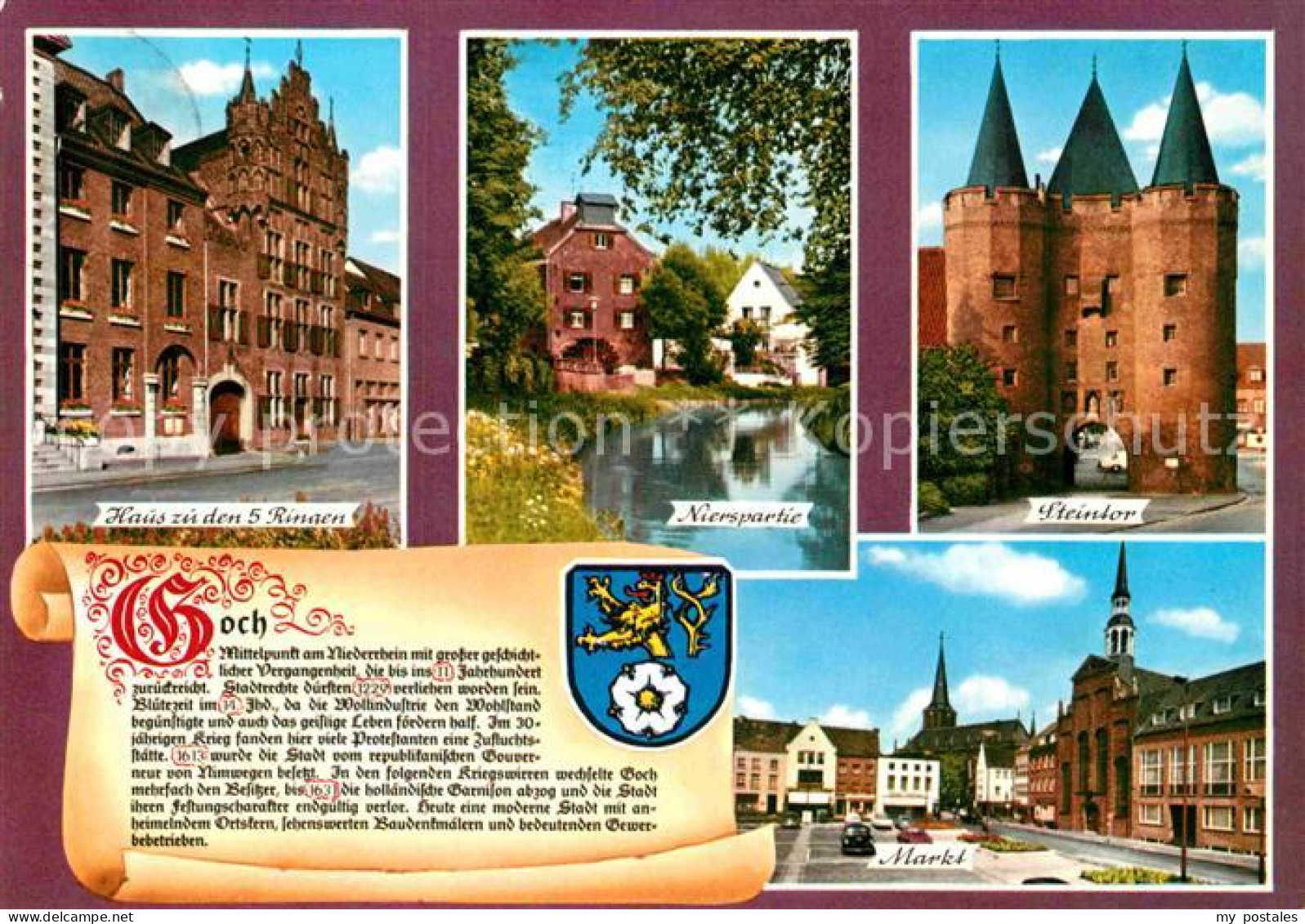 Goch Haus zu den 5 Ringen Markt Steintor
