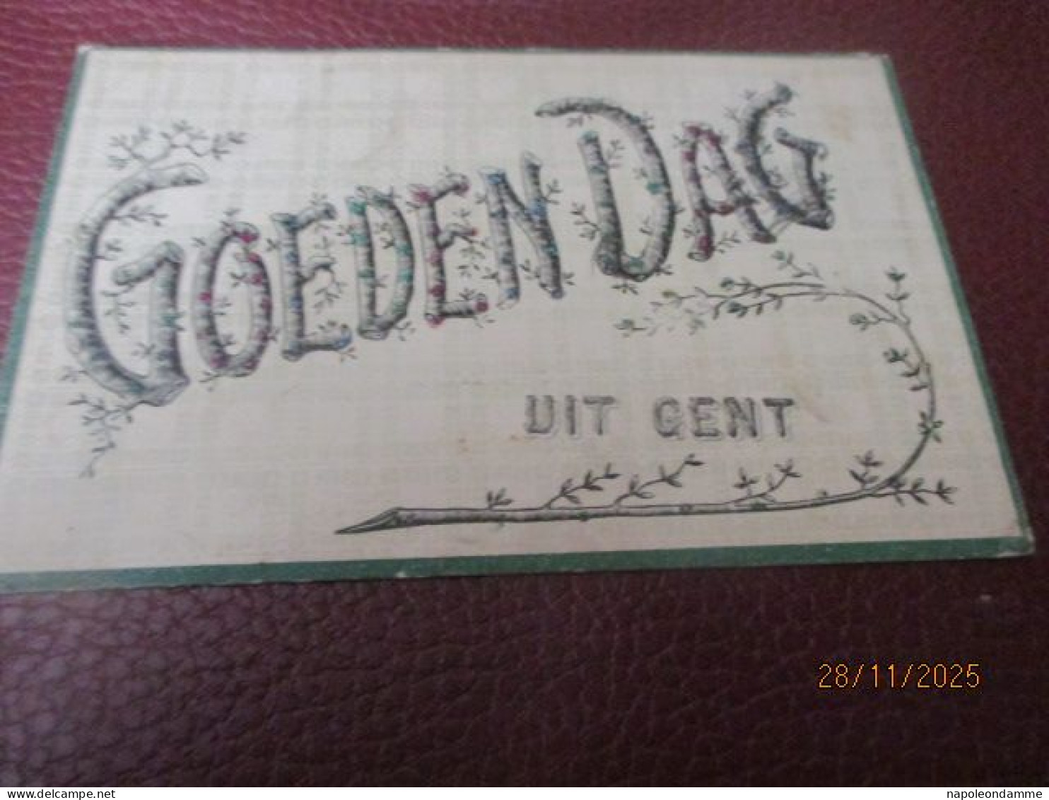 Goedendag uit Gent