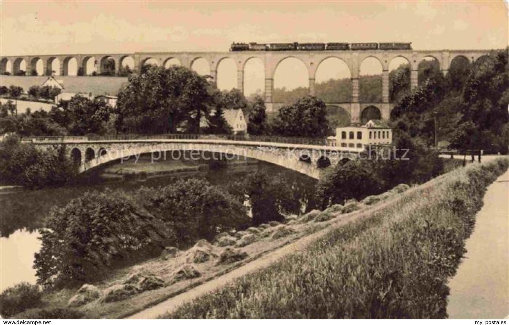 Goehren Rochlitz  Sachsen Muldenbruecken