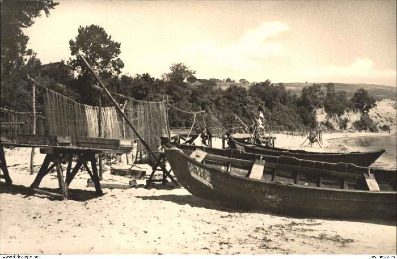 Goehren Ruegen Fischerstrand