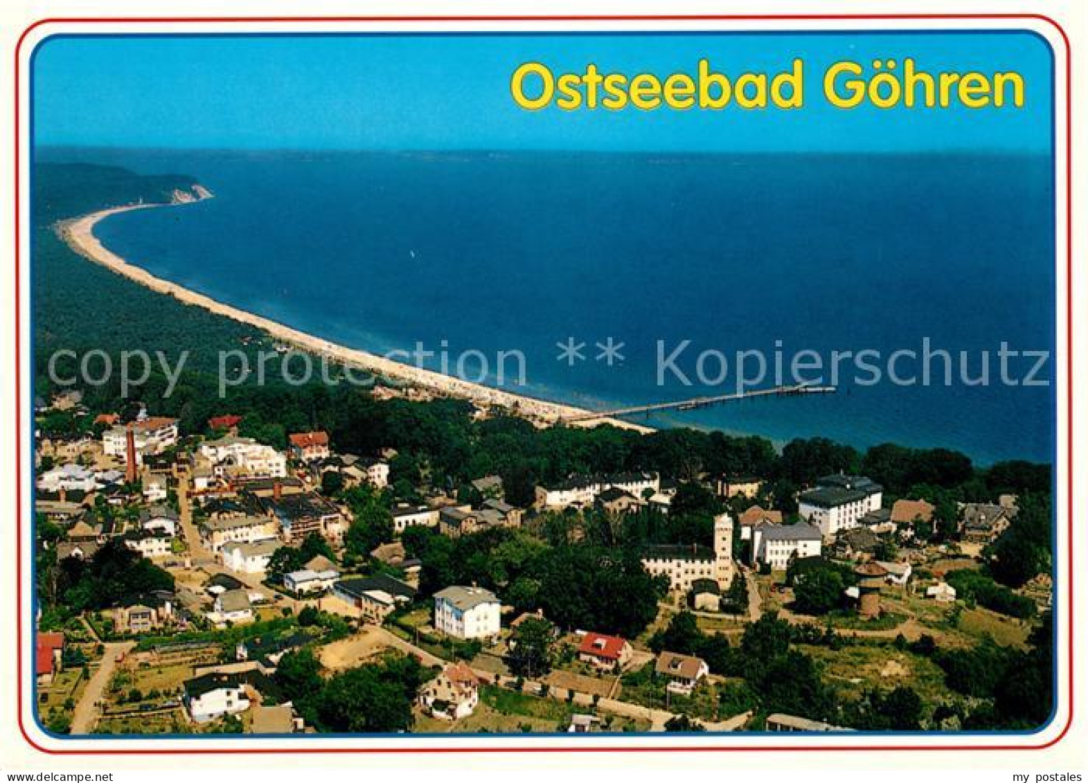 Goehren Ruegen Fliegeraufnahme