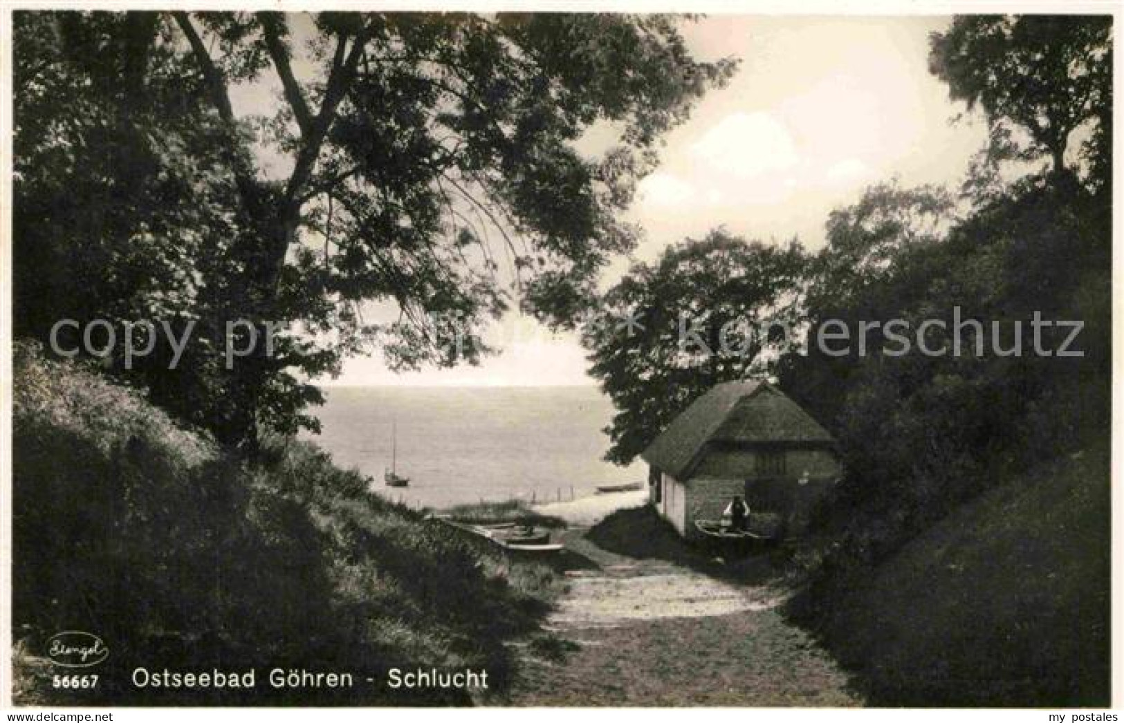 Goehren Ruegen Schlucht