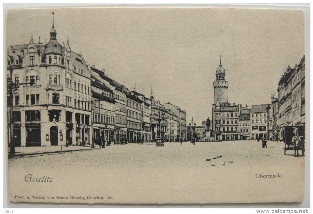 Goerlitz (Allemagne), Obermarkt,