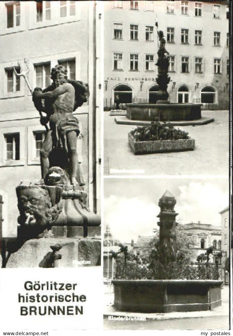 Goerlitz Sachsen Goerlitz Brunnen