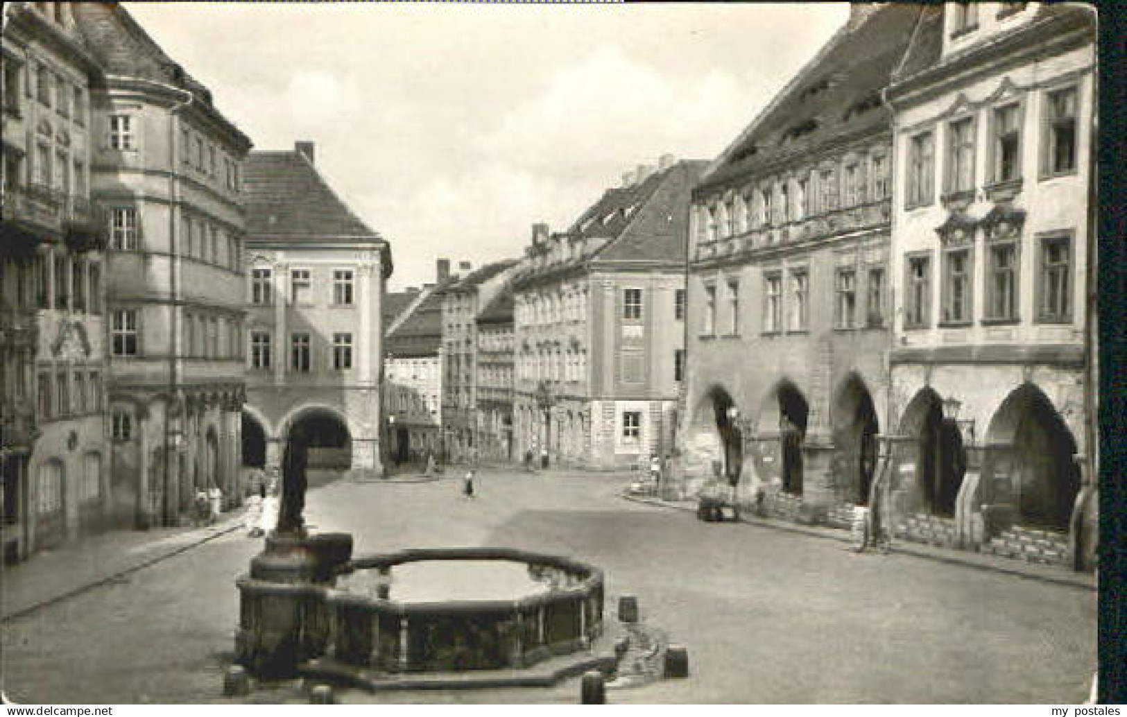 Goerlitz Sachsen Goerlitz Brunnen Markt