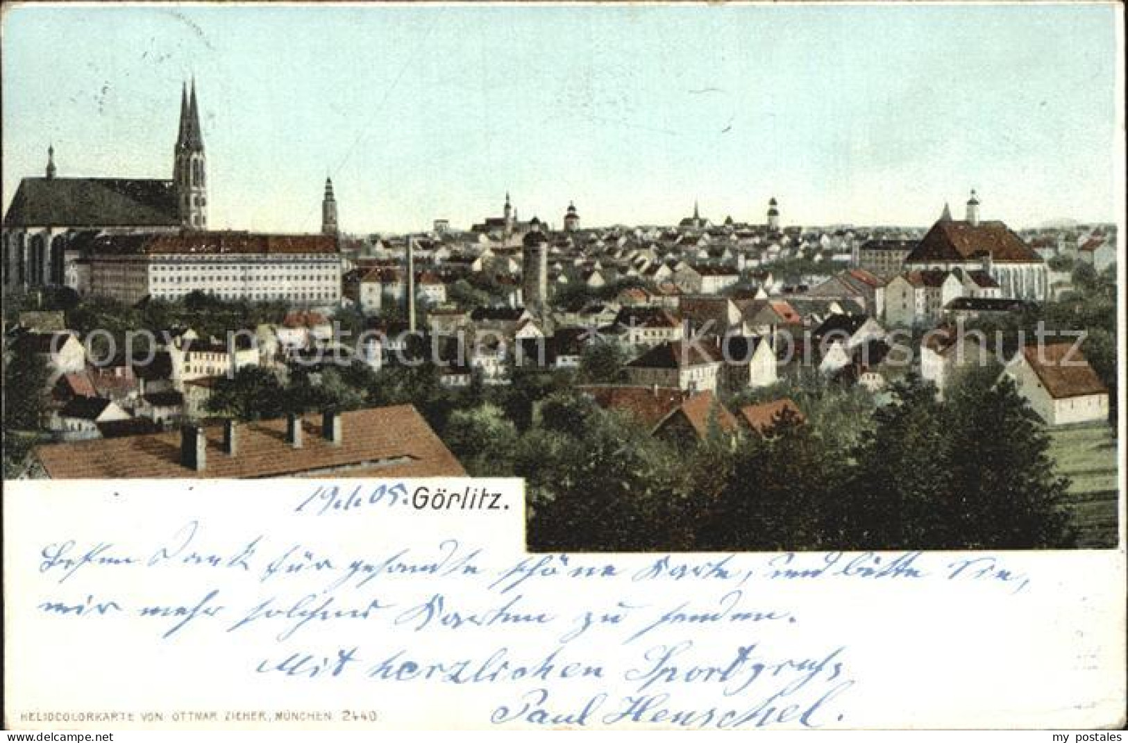 Goerlitz Sachsen Stadtansicht