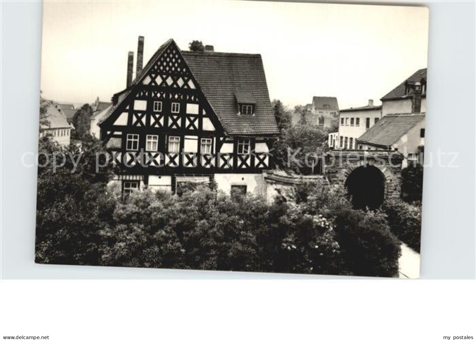 Goessnitz Thueringen Altes Pfarrhaus Fachwerkhaus