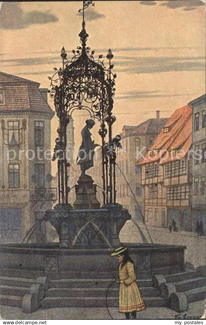 Goettingen Niedersachsen Gaenselieselbrunnen