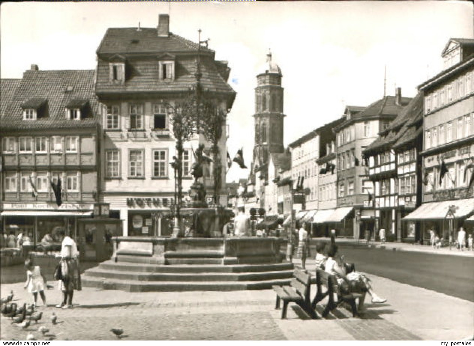 Goettingen Niedersachsen Goettingen Brunnen x 1963