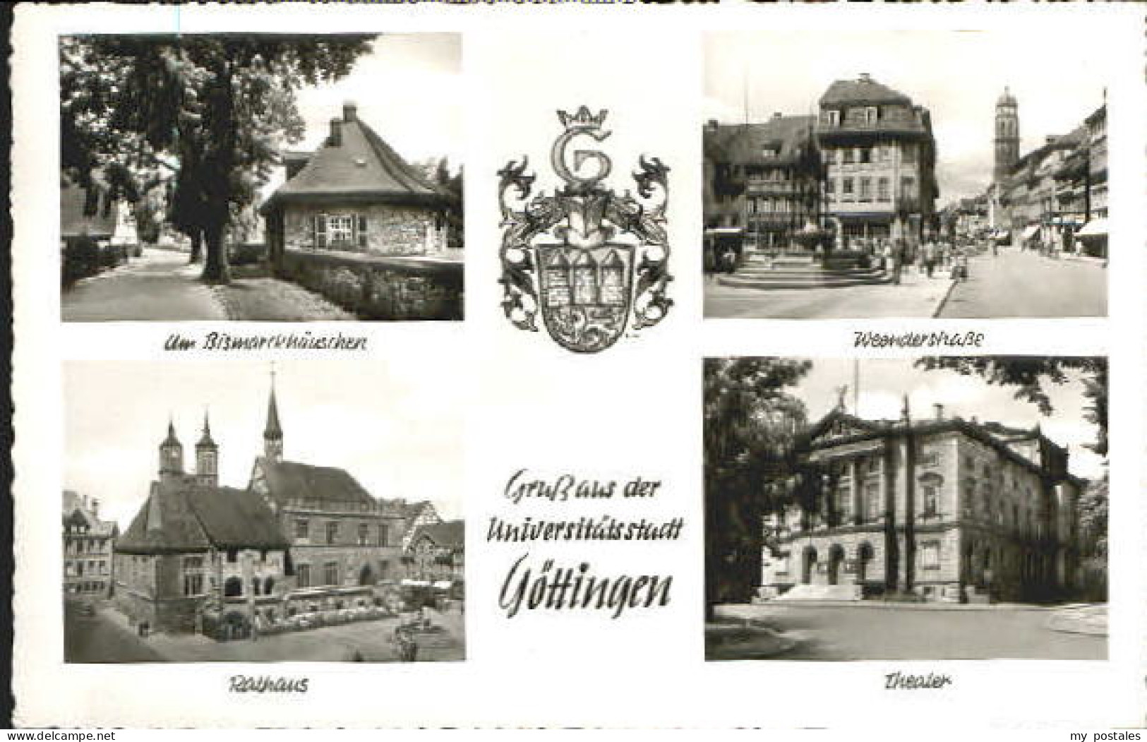 Goettingen Niedersachsen Goettingen Rathaus Theater