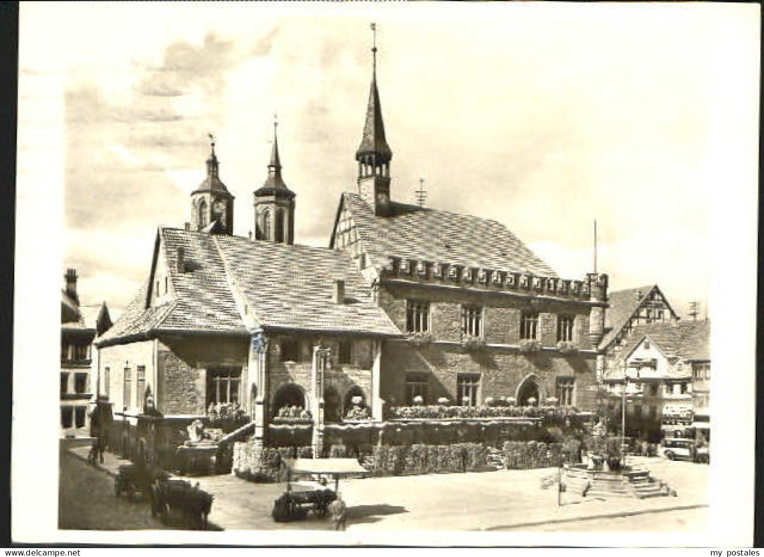 Goettingen Niedersachsen Goettingen Rathaus x 1954