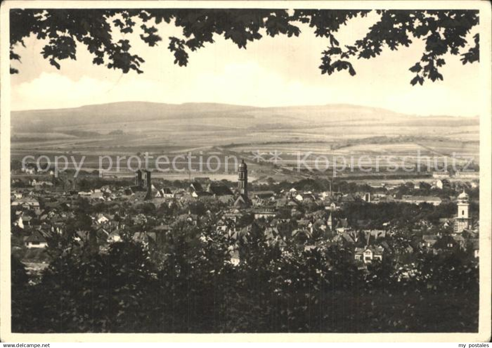 Goettingen Niedersachsen Panorama