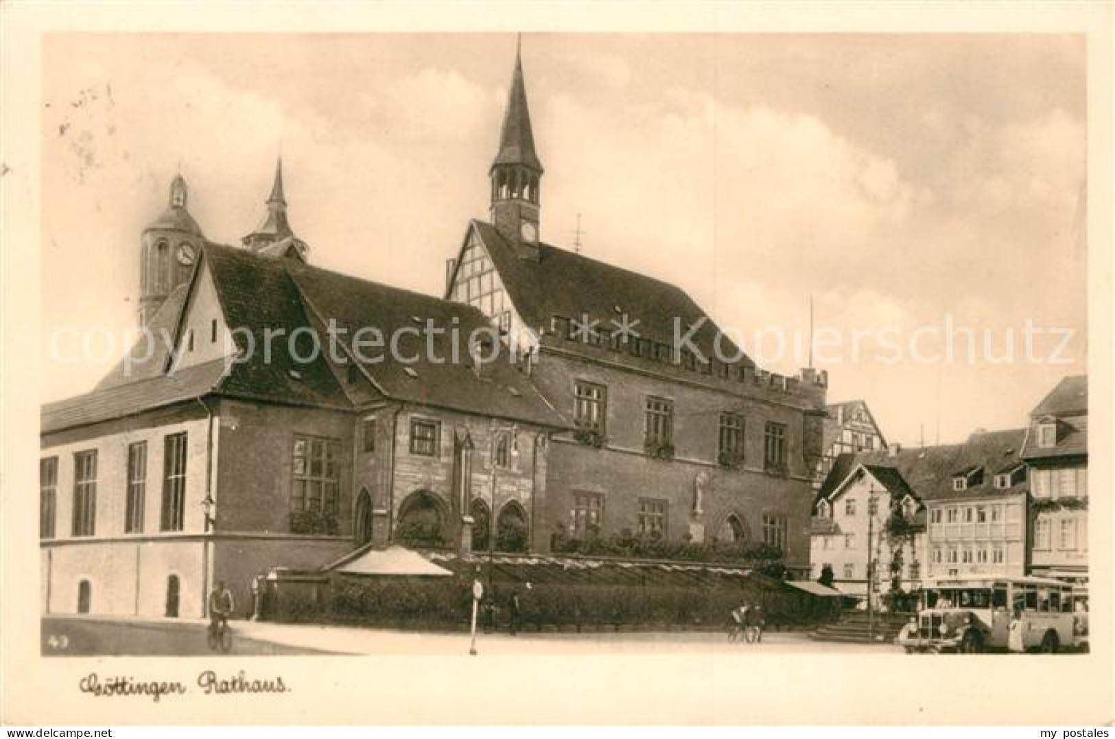 Goettingen Niedersachsen Rathaus