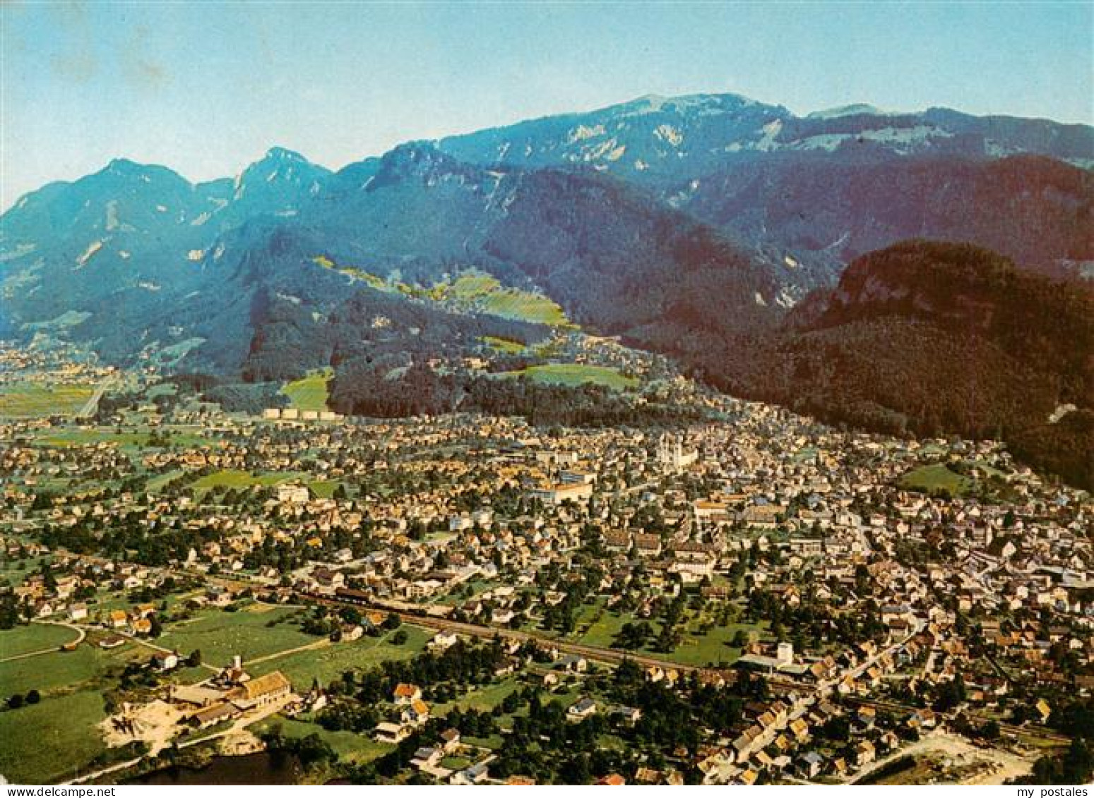 Goetzis Meschach Vorarlberg AT Fliegeraufnahme