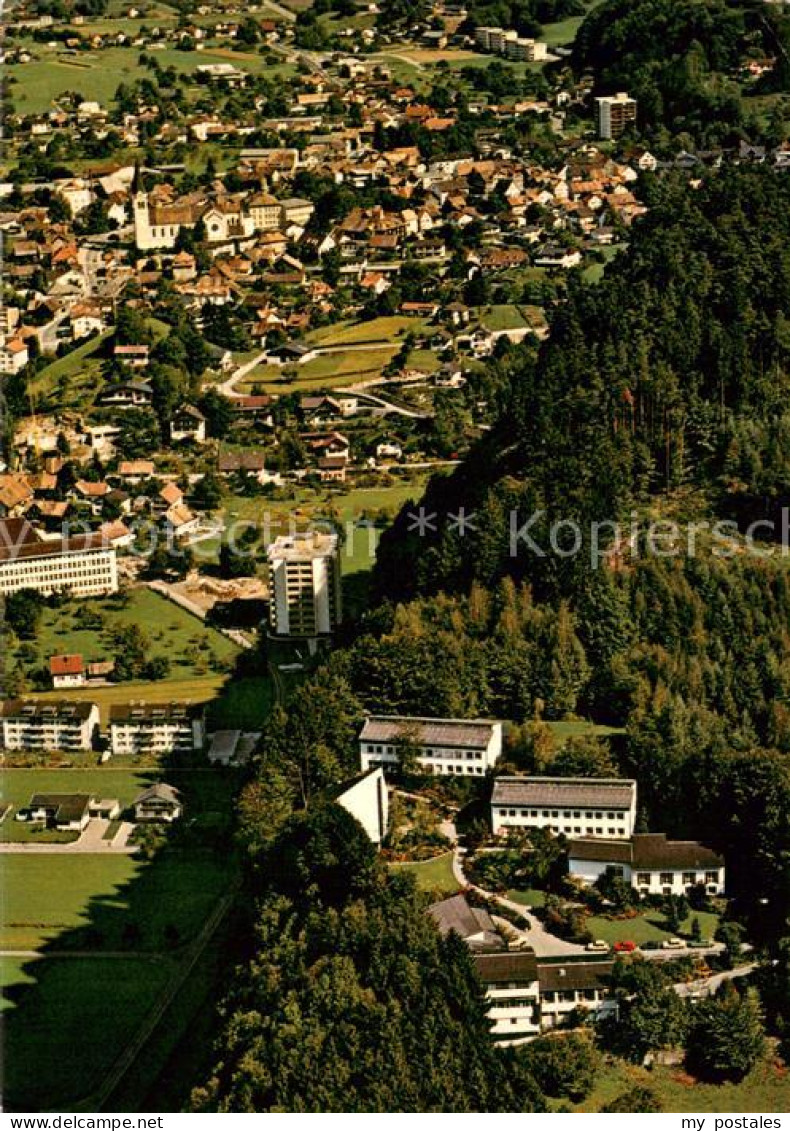 Goetzis Vorarlberg Jugend und Bildungshaus St Arbogast Fliegeraufnahme