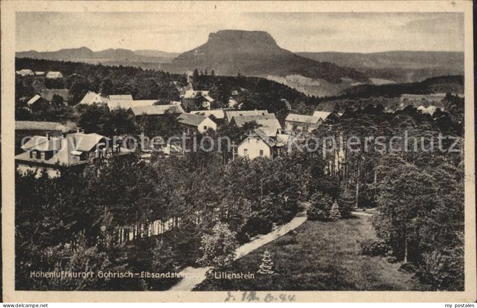 Gohrisch mit dem Lilienstein