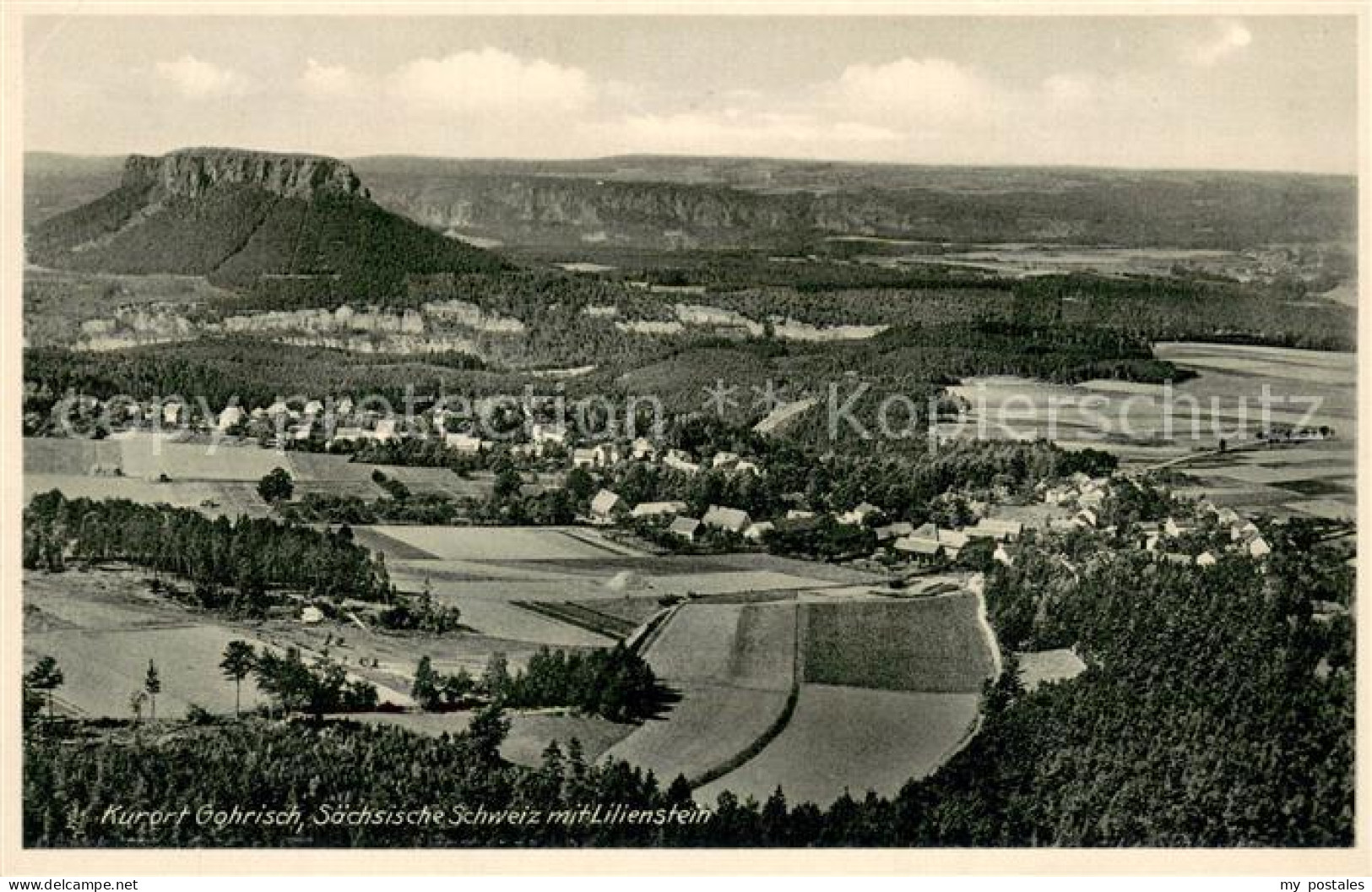 Gohrisch Stadt-Gohrisch mit Lilienstein