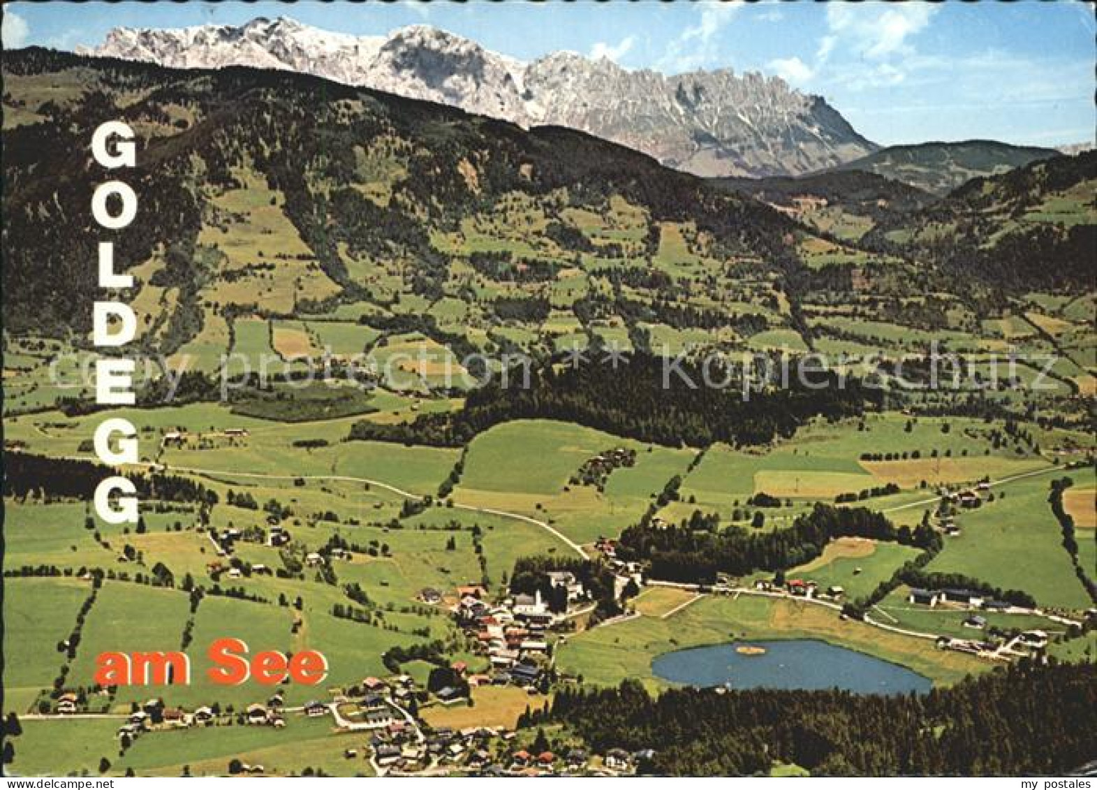 Goldegg Fliegeraufnahme Hochkoenig